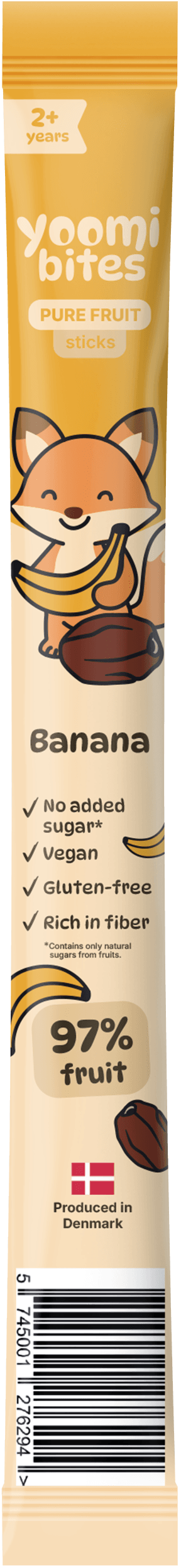 YoomiBites Banana fruit stick - Yoomi Bites