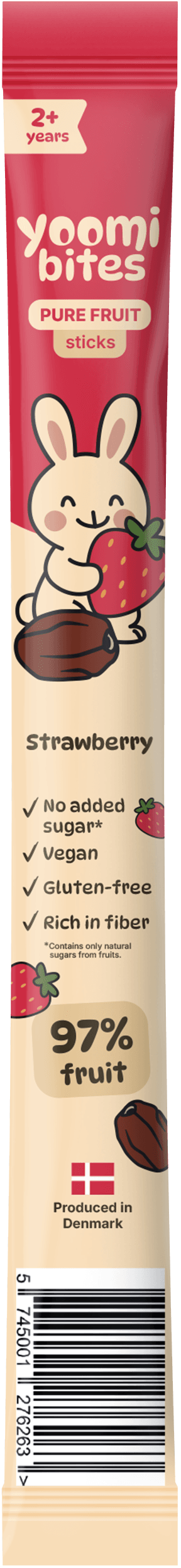 YoomiBites Strawberry fruit stick - Yoomi Bites